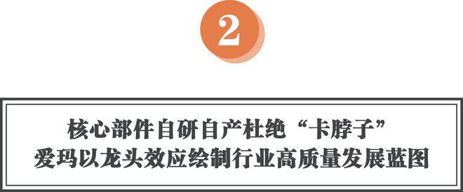 Kaiyun（中国体育）：核心部件自研自产！以用户至上的爱玛绘制行业高质量发展蓝图！(图5)