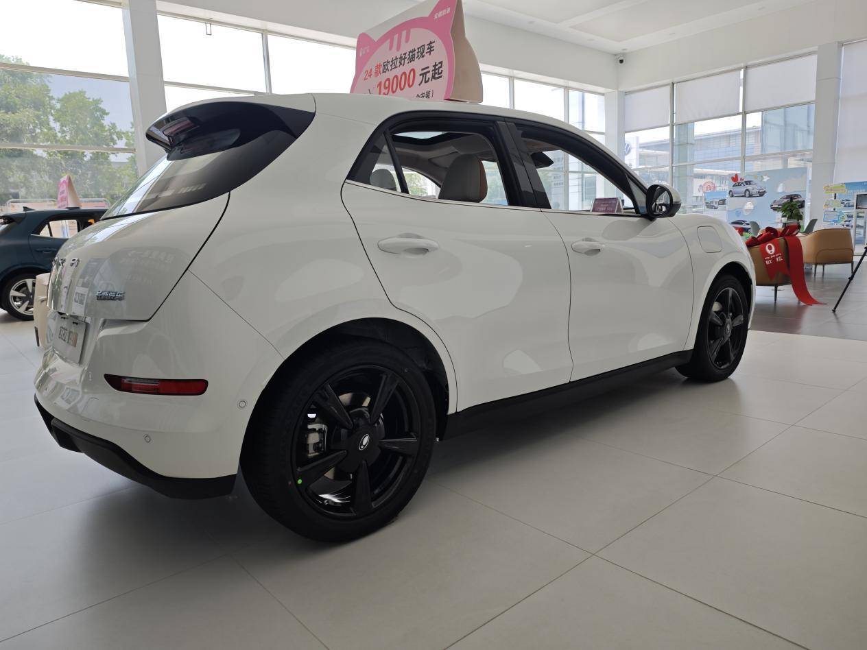 适合女性的纯电小车2024款欧拉好猫到店实拍降价还增配(图4)