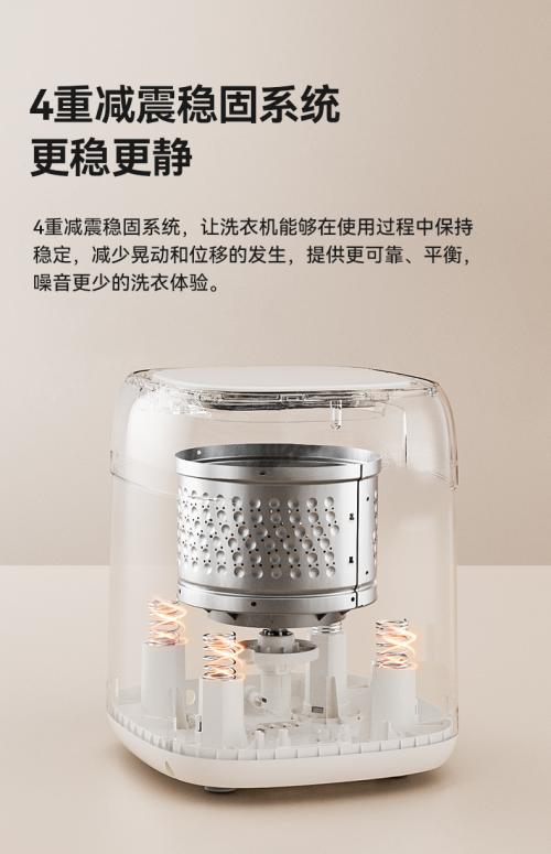 8重未来科技洁净链路希亦内衣裤洗衣机Pro爆火底层逻辑备受认可！(图9)