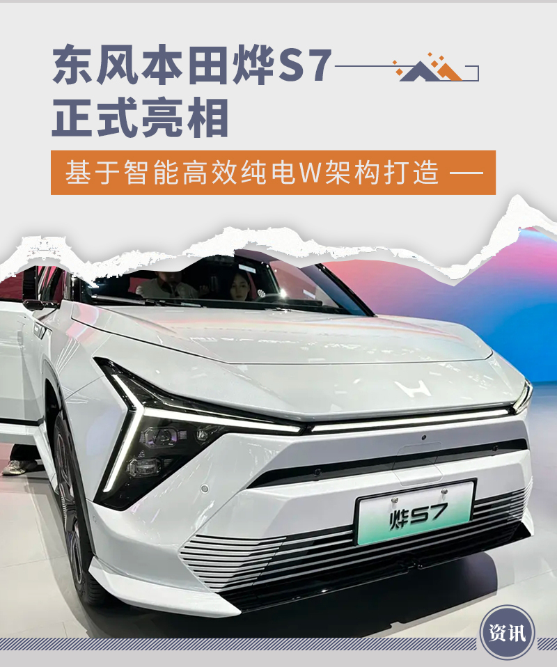 2024广州车展：东风本田烨S7正式亮相(图1)