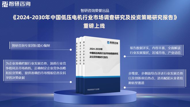 Kaiyun体育网站:2024年中国低压电机产业现状及发展趋势研究报告(智研咨询发布)