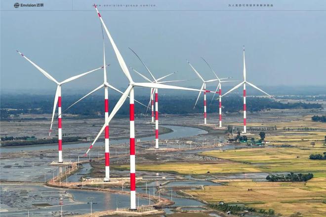 新增海外订单超5GW！远景能源大步领跑中国风电出海(图1)