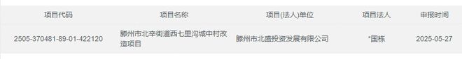 滕州：又一城中村改造项目立项！(图1)