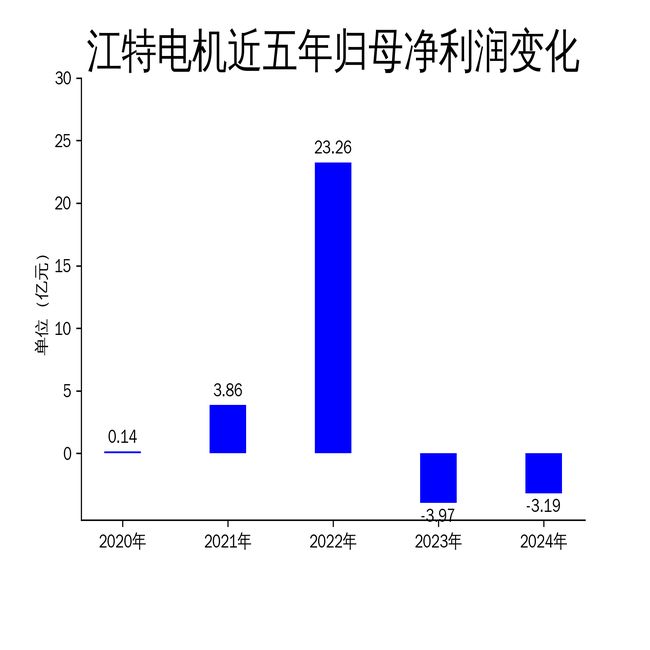 江特电机2024年财报：营收下滑2486%亏损收窄至319亿(图2)