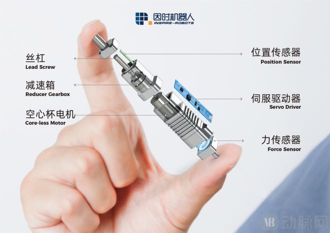 因时机器人：灵巧手与微型伺服电缸双轮驱动突破精密运动“卡脖子”瓶颈(图2)